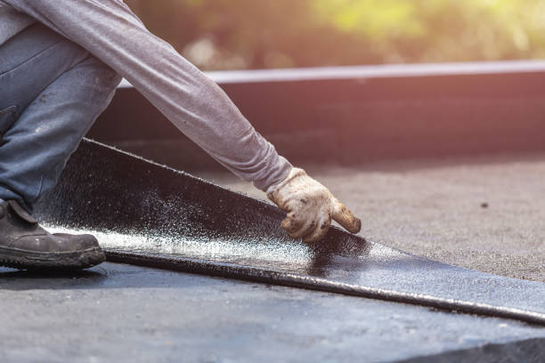 Professional Waterproofing technician working in Mableton, GA